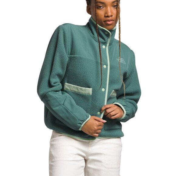 The North Face Jackets & Coats Nwt The North Face Women Cragmont Fleece Shirt Jacket Green